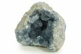 Sparkly, SKy-Blue Celestine (Celestite) Geode - Madagascar #344659-3